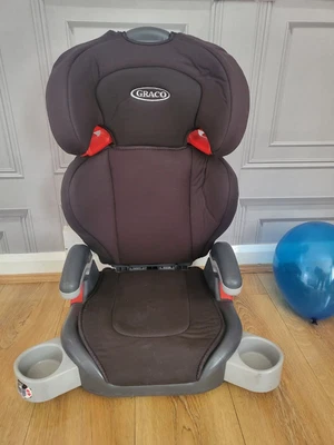£25 • Buy Graco Junior Maxi Lightweight 4-12 Years Kids High Back Booster Car Seat - Black