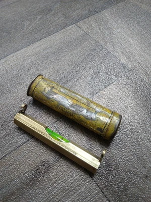 £19.99 • Buy John Rabone & Sons Ltd Mini Spirit Level Brass In Original Metal Holder