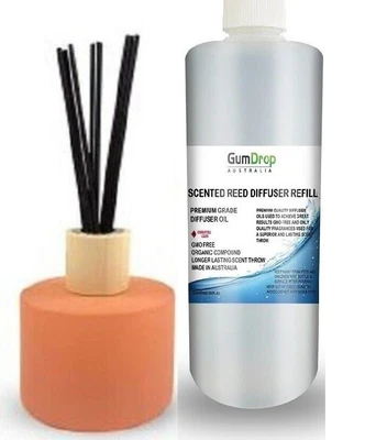 $18.95 • Buy HIGHLY SCENTED REED DIFFUSER OIL REFILL~ Premium Grade Fragrances ~ 250ml