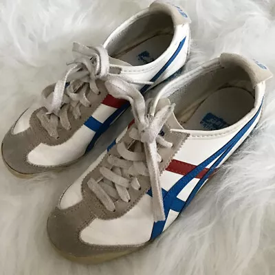 Kids Onitsuka Tiger  Mexico  66 Sneakers/Good Condition/Size 21cm/2 US/EUR 33.5 • $35