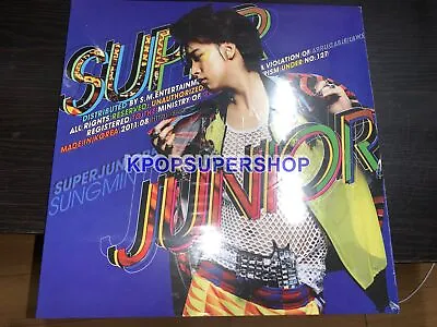 Super Junior 5th Album Mr. Simple Type A Sungmin Ver. CD NEW Sealed LP Size Rare • $59.90