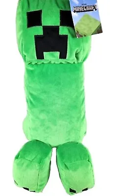 Minecraft XL Creeper Plush Stuffed Animal 19” Toy 2017 Mojang Green Character • $15