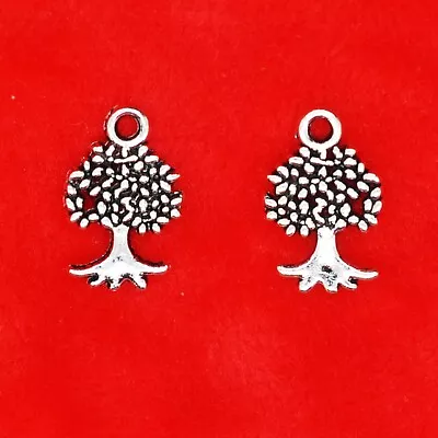 £2.39 • Buy 20 X Tibetan Silver Mini Tree Of Life Pagan Wiccan Charms Pendants