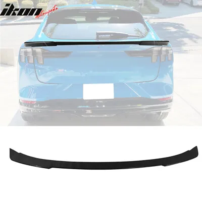 Fits 21-23 Ford Mustang Mach-E R Style ABS Rear Trunk Spoiler Painted #G1 Black • $116