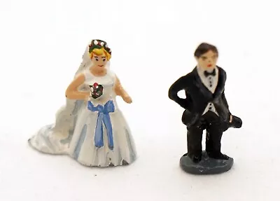 J Carlton By Gault French Miniature 2 Pc Set Bride And Groom Figurine • $49.99