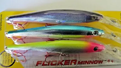 Berkley Flicker Minnow Crankbait #11 (SELECT COLOR) 3-PACK • $7.49