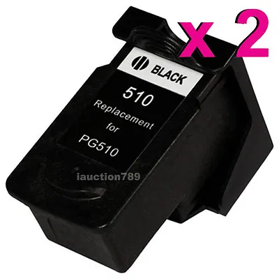 2x PG-510 PG510 Ink Cartridges For Canon MP230240280282MP492495 Printers • $44.50