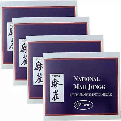 Mahjong Card 2024 National Mahjong Official Standard Hand And Mahjong Card • $3.99