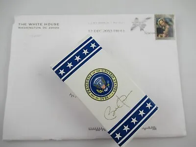 2013 Barack Obama Family M&M Candy And White House Christmas Pop-Up Card • $89.95