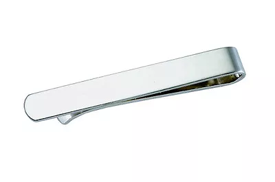 £25 • Buy Hallmarked Silver Tie Clip.  English Made Sterling Silver Tie Slide In Gift Box.