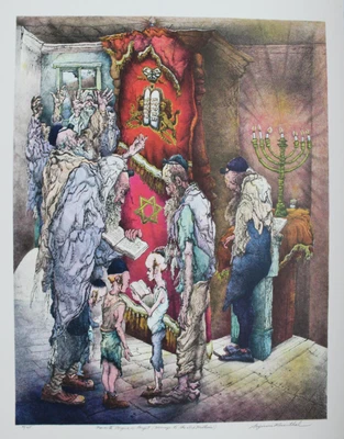 $700 • Buy Seymour Rosenthal, Never To Forgive Or Forget, Lithograph, Signed And Numbered I