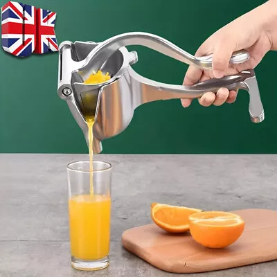Citrus Juicer Hand Press Manual Fruit Juicer Juice Squeezer Citrus Orange Lemon • £7.99