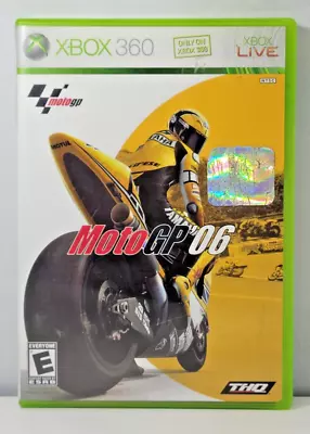 Moto GP 06 Sport Bike Racing Xbox 360 Game Complete Manual Retro Videogame Disc • $9.99