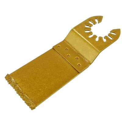 30mm Masonry Carbide Grit Multi-Tool Blade Chasing Plaster Brick Grout Toolpak • £6.49