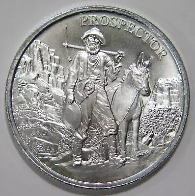 Provident Prospector Series Pickaxe Mule 1oz Troy 999 Silver Bullion Coin 🌈⭐🌈 • $39.99