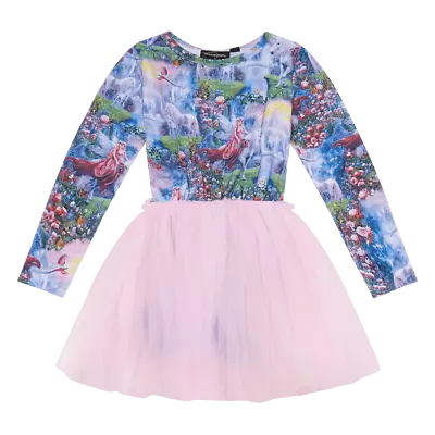 Rock Your Baby Fairyland Flounce Dress In Multi Colour • $68