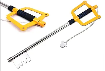 Disney's Kingdom Hearts Sora Cosplay Keyblade Sword  Anime Yellow Mickey 👌👌👌 • $75.57