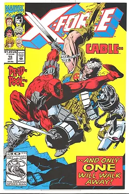 X-Force #15 Near Mint/Mint (9.8) 1992 Marvel Deadpool Cover Comic • $39.95