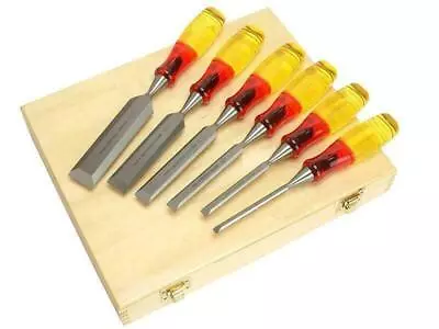 Irwin Marples M373 Bevel Edge Chisel Splitproof Handle Set Of 6 MAR373S6 • £153.31