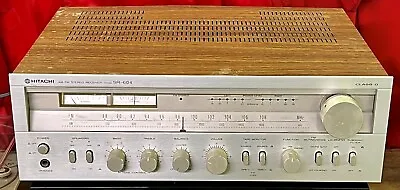 Vintage 1976 Hitachi SR-604 AM/FM Stereo Receiver In Original Box - Works Great! • $245.67