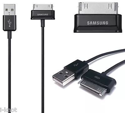 £4.80 • Buy Genuine Samsung Galaxy Tab Usb Data Cable Tab 1, Tab 2,10.1 , 7.1 , P5110 Black 