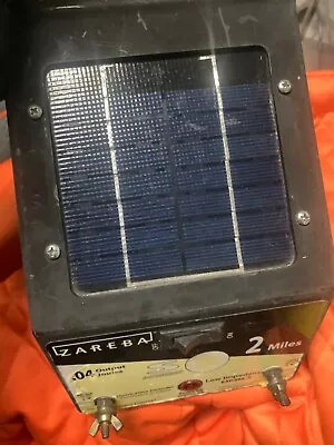 Zareba ESP2M-Z Solar Powered Low Impedance Electric Fence Charger - 2 Mile So... • $55