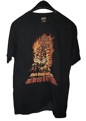 Harley Davidson The Tiger Men's Shirt S/s [new] • $13.99