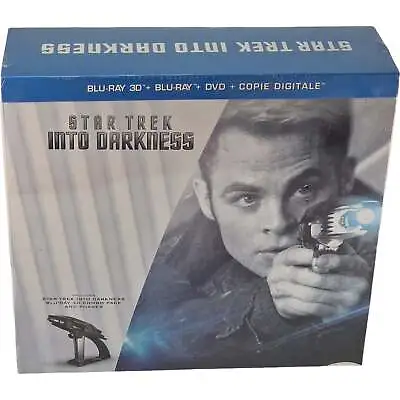 Star Trek Into Darkness 3D Blu-Ray Steelbook Box + Phaser Edition Limited 2 • $432.96