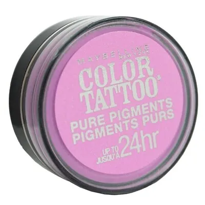 Maybelline Color Tattoo Pure Pigments Eyeshadow 20 Pink Rebel • $3.84