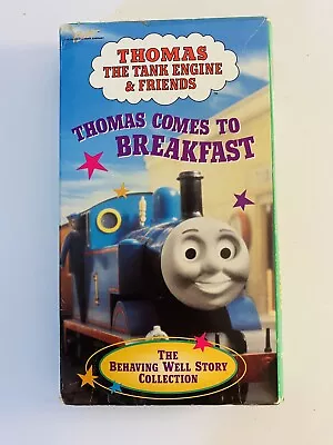 Thomas The Tank Engine & Friends Thomas Comes To Breakfast VHS George Carlin • $18.24