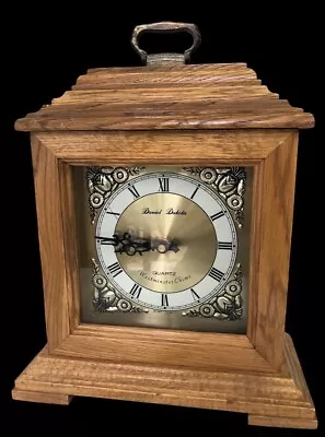 Daniel Dakota Mantel Clock Quartz Westminster Chimes Fully Tested - See Video • $42.95