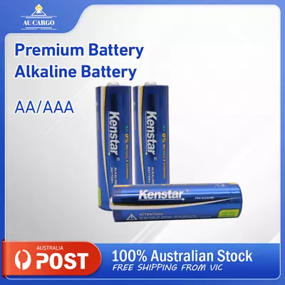 AA AAA Powerful Alkaline Battery Kenstar Brand 1.5V Alkaline Batteries AU • $7.90