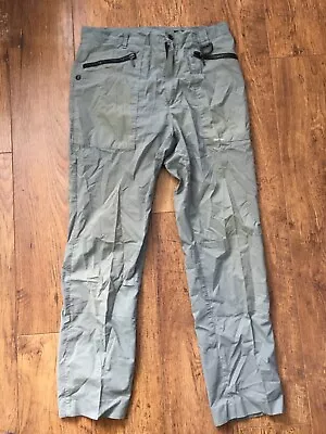 £8.99 • Buy Rohan Airlight Bags Trousers W36” Il 32” Green For Hiking / Trekking Made In U.k