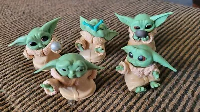 Baby Yoda Mandalorian Figurines 5 Piece Pack • $12