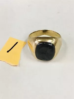  Mens Knight 10k Solid Gold Ring Weighs 10.2 Grams Lot #1 • $212.50