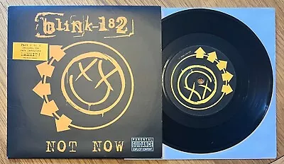 £36 • Buy Blink 182 Not Now Part 1 Of 2 UK Original 7  PS Rock Punk Nirvana Linkin Park