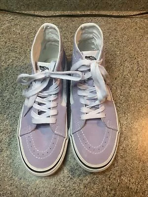 GREAT NEW Vans Old Skool Lavender Men’s Suede Low Purple Shoes Sneakers Size 7 • $40