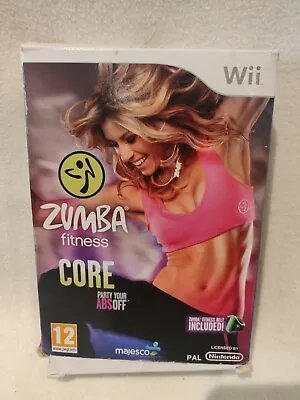 Zumba Fitness Core Nintendo Wii New And Sealed With Belt Very Rare • £24.99