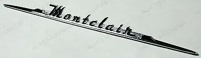 1955 - 1956 Mercury Montclair Chrome Dash Nameplate Script NEW BU-7604460-B • $99.98