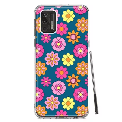 Mundaze Case For Motorola Moto G Stylus 2021 Groovy Pink Daisies • $12.74