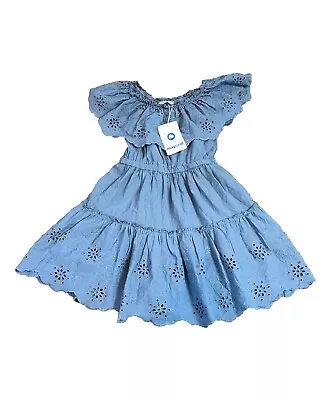 NWT Mayoral Dress Size 6 Porcelana Eyelet Easter Spring • $50