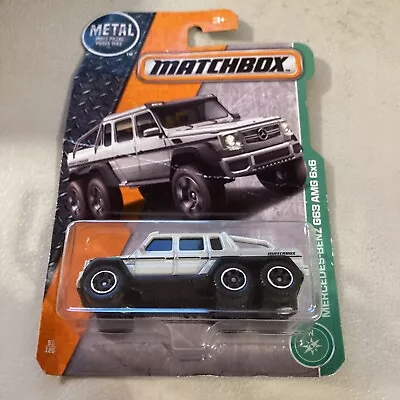 Matchbox Mercedes-Benz G63 AMG 6x6 White • $7.90