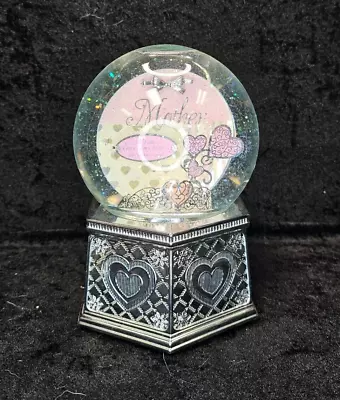 Things Remembered MOTHER Rotating Musical Snow Globe Play Fur Elise MINT COND • $4.99