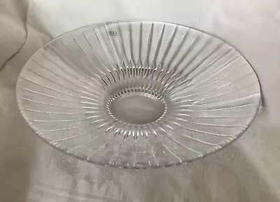 Mikasa Crystal - PARK LANE 12.25  LOW CENTERPIECE BOWL - Retired! • $38.99