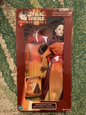 $12.99 • Buy 1998 Hasbro Star Wars Episode 1 Hidden Majesty Queen Amidala 12  Doll New In Box