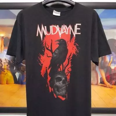 The Skull Crow The Mudvayne Band Black Short Sleeve T Shirt Unisex  KH3181 • $15.99