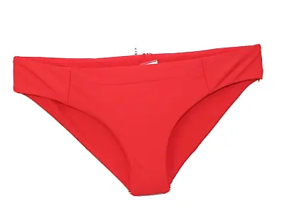 Vitamin A Adriana Hipster Bikini Bottoms Sz S / 6 Red • $18