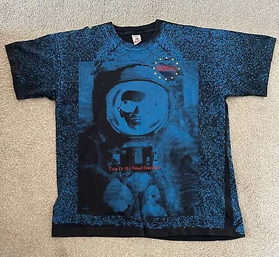 Vintage U2 Zooropa '93: ZOO TV - THE FINAL FRONTIER T-Shirt XL • £50