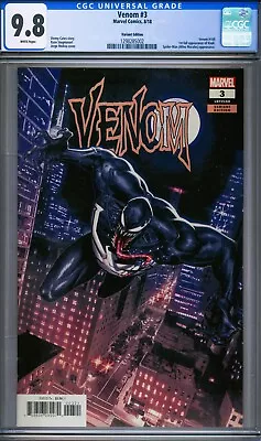 Venom #3 Jorge Molina Variant 1st Full Appearance Of Knull 1:25 Ratio CGC 9.8 • $113.50