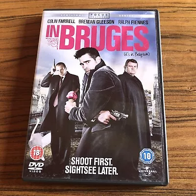 In Bruges [DVD 2008] Colin Farrell Ralph Fiennes & Brendan Gleeson (cert: 18) • £1.65